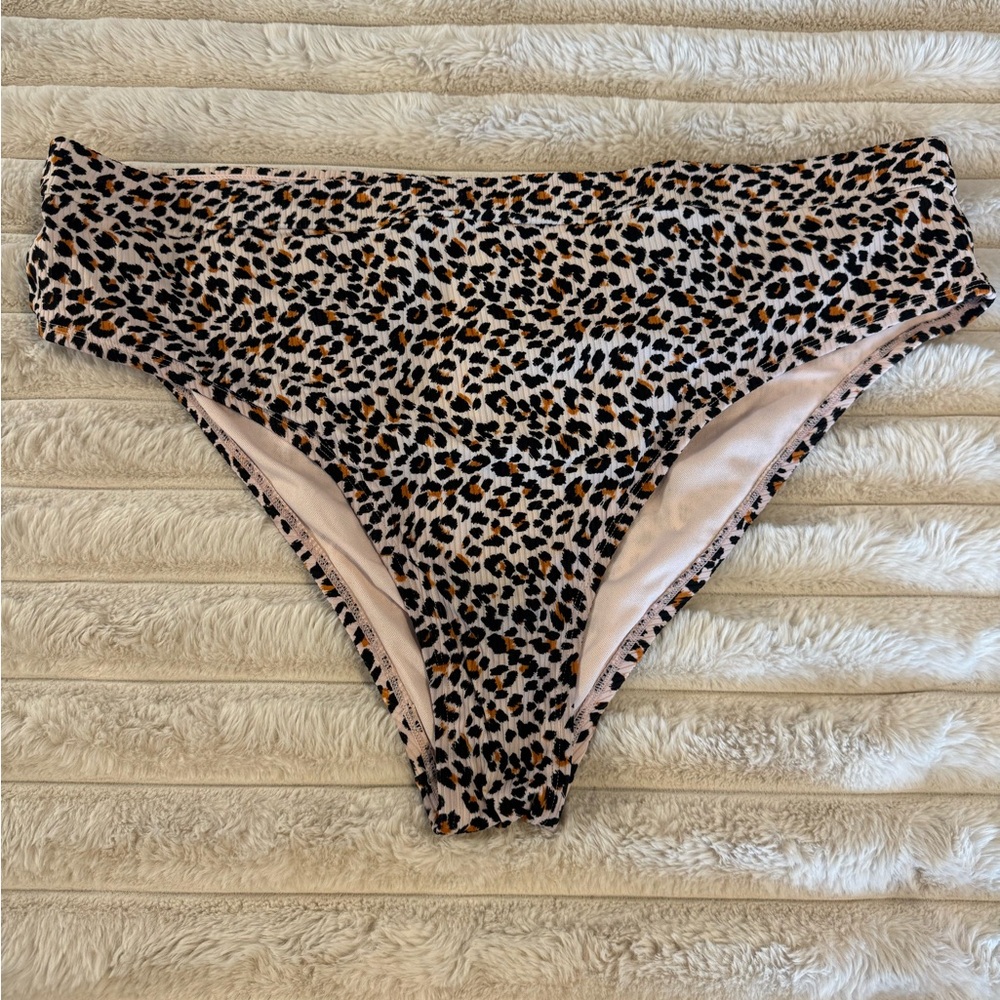 Leopard Print Bikini Bottoms